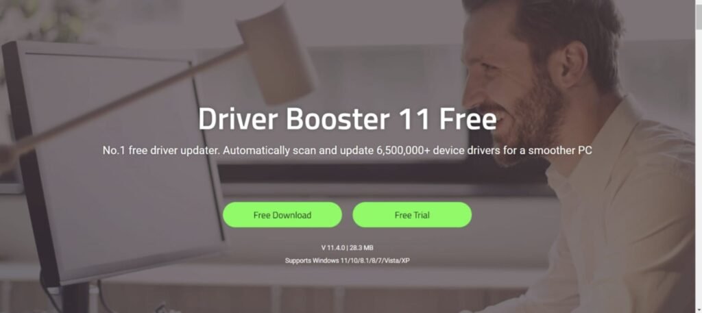 IOBIT Driver Booster  PC cleaner software